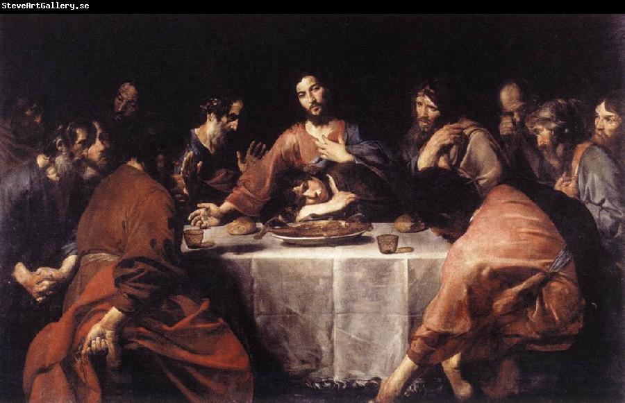 VALENTIN DE BOULOGNE The Last Supper naqtr